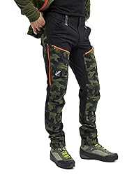 RevolutionRace RVRC GP PRO Pants, Pantaloni da Uomo, durevoli per Trekking e Altre attività all'Aria Aperta, Hunter, S