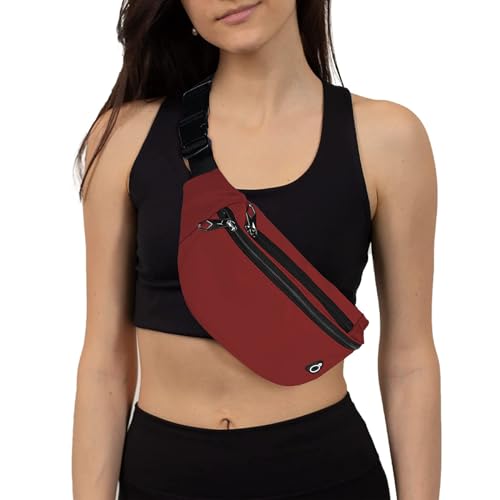 Image of ZOORON Fanny Pack Waist Bag Travel Pocket Chest Shoulder Bag Running Belt