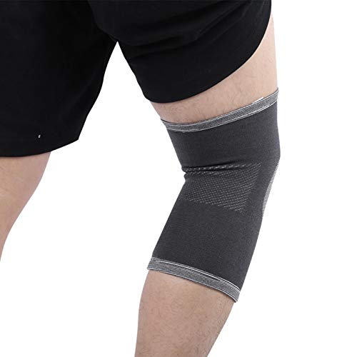 Training Kneepad, 2Pcs Sport Kneecap, Anti-Slip, S/M/L for Running Riding Strength Training(L)