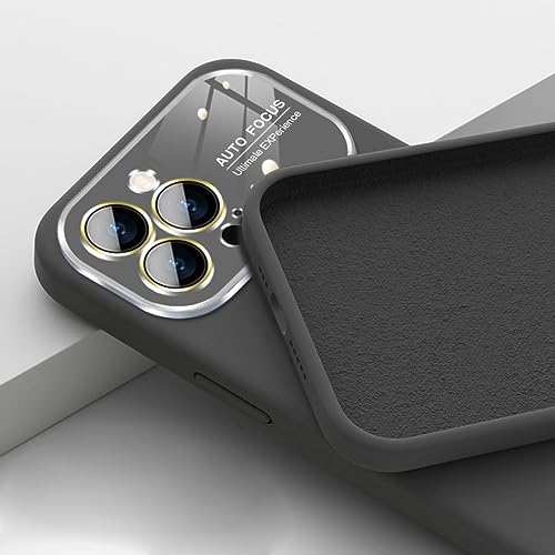 Coque carrée silicone évite les rayures d'objectif de l'appareil photo