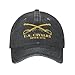 Us Cavalry Army Branch Crossed Sabers Military Regiment 1775 Unisex Hat Adjustable Fashion Hat Casual Hat Truck Hat
