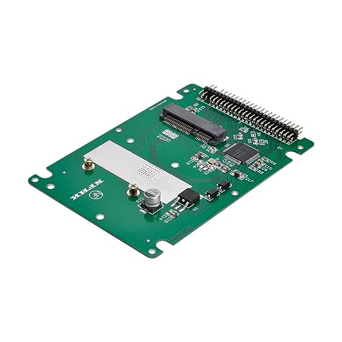 xiwai SATA SSD mSATA Mini PCI-E vers 2,5 IDE 44 broches Boîtier de disque dur pour ordinateur portable Blanc