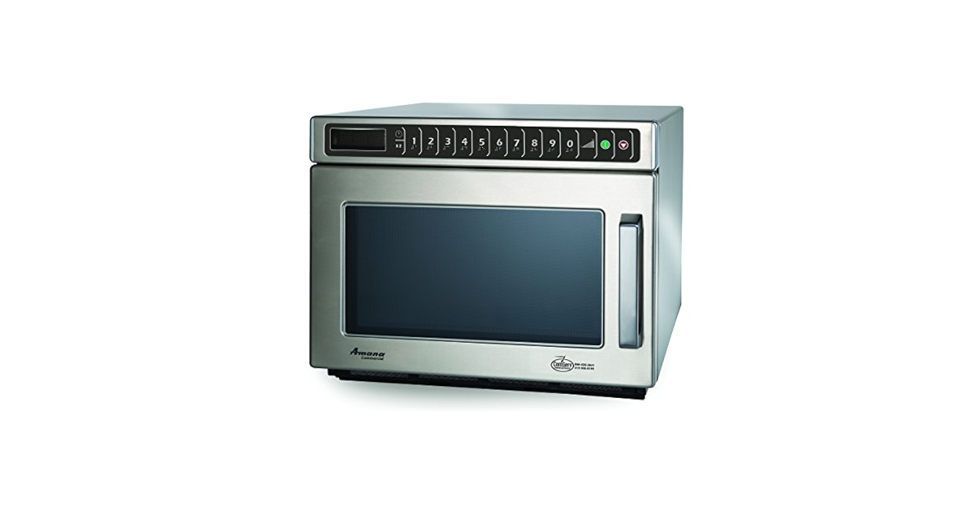 マナプ182様 Amana HDC182 Heavy Duty Stainless Steel Commercial Microwave