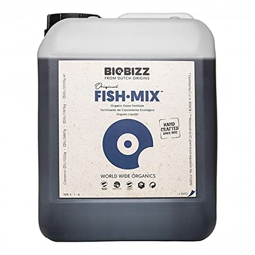 BioBizz Fish-Mix - Organic Stimulator Accelerating Plant Growth (5L - Fish-Mix)