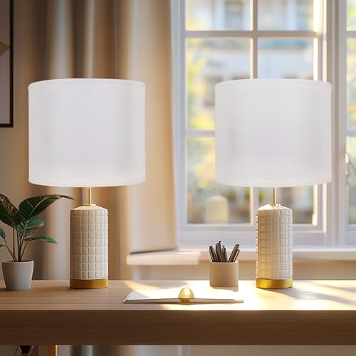Alucset Drum Lamp Shades Set Of 2 thumb #1