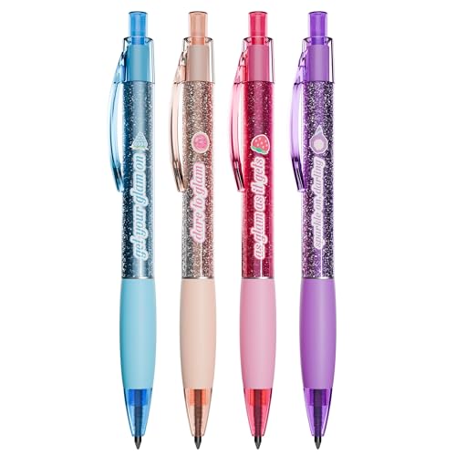 Bolígrafos Gel Multicolor con Brillo Aroma 4 Unidades miniatura 3