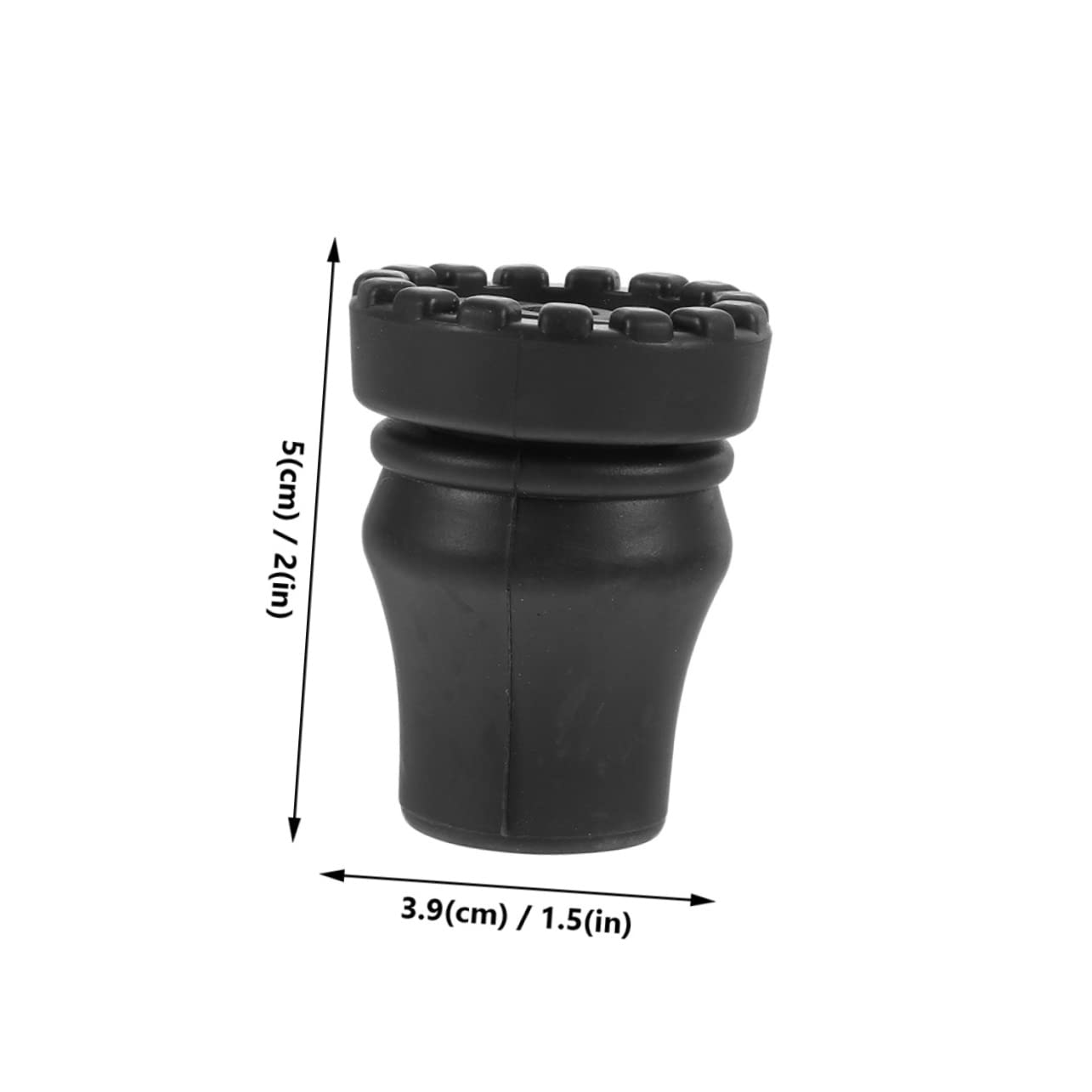 MUSISALY Outdoor Hiking Pole Accessory Trekking Pole Anti-Skid Pad Non-Slip Crutch Foot Pad