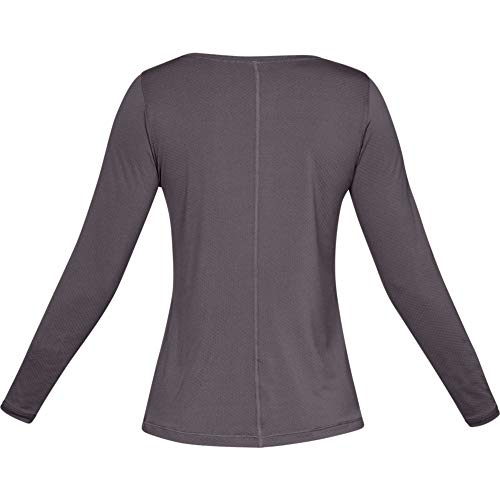 Image of Under Armour Women's Polyester Solid HG Armour Long Sleeve | 1328966-001
