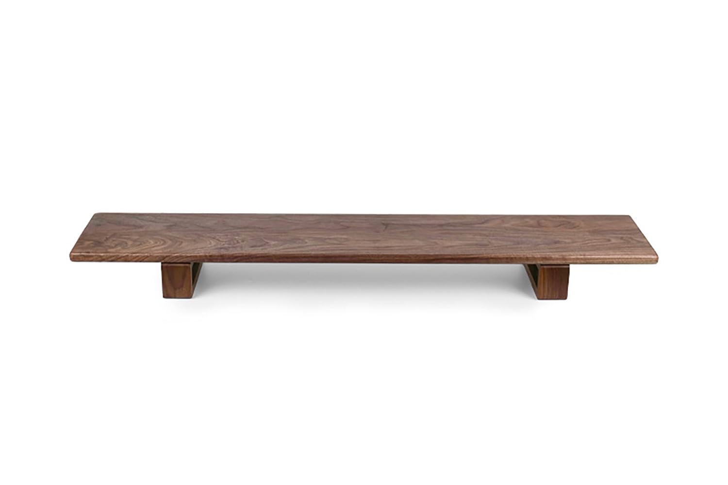 Duży drewniany stojak na monitor w stylu vintage, stojak na ekran laptopa, półka do przechowywania na biurko do domu lub biura(120x25cm)