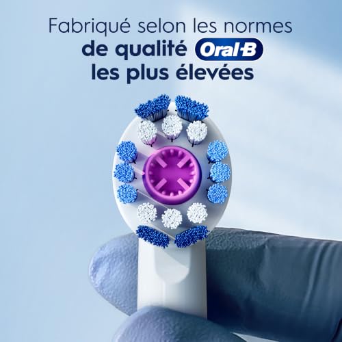 Tête de brosse à dents Oral B Lot de 10 Têtes de Brosse à Dents 3D 10x - vue 7