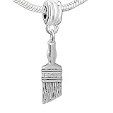 Work Tools Hammer, Screwdriver, Paint Brush and Shovel Bead for Snake Chain Charm Bracelet (Choose...