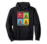 Cute Teddy Bear Ted Four Colored Boxes
