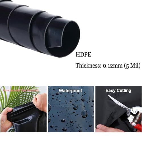 Bâche de bassin 9x20m membrane étanche et indéchirable pour fontaine
