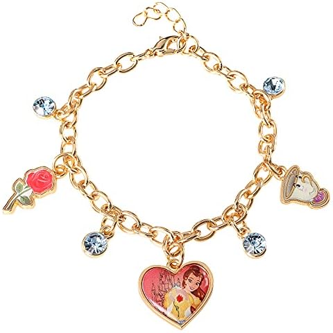 Bracelet à breloques La Belle et la Bête Disney Cover