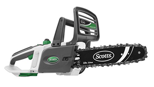 Scotts S20510 20-volt SYNC Lithium-Ion Cordless Chainsaw, 10-Inch