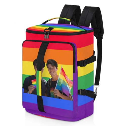 Personalized Gym Bag Backpack,Custom Duffle Bag for Men and Women with Your Image/Photo,18Inch,Style 3 - Main Image