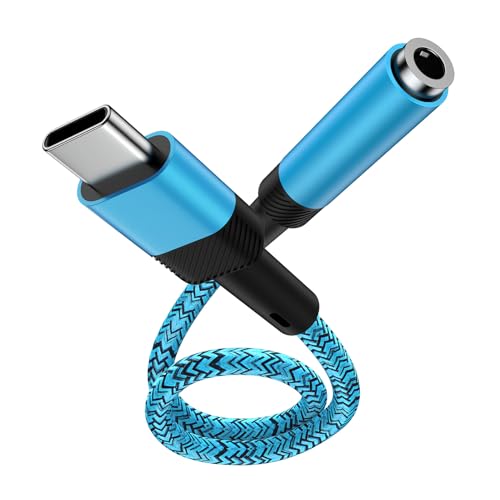 USB C to 3.5mm Jack, Aux to USB C Headphone Adapter type c headphone adapter for Samsung Galaxy S25 S24 S23 S22 S21 Ultra A55 A54 A53 A35 A15 Note 20/10,iPhone 16/15 Pro/Pro Max/Plus