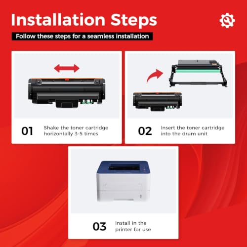 Image of 101R00474 Drum Unit (Not Toner)Black 1-Pack High-Yield Replacement for Xerox 3260 3215 Image-Drum Compatible for Xerox Phaser 3260 3052 3260DI 3260DNI WorkCentre 3215 3225 3215NI 3225DNI Laser Printer