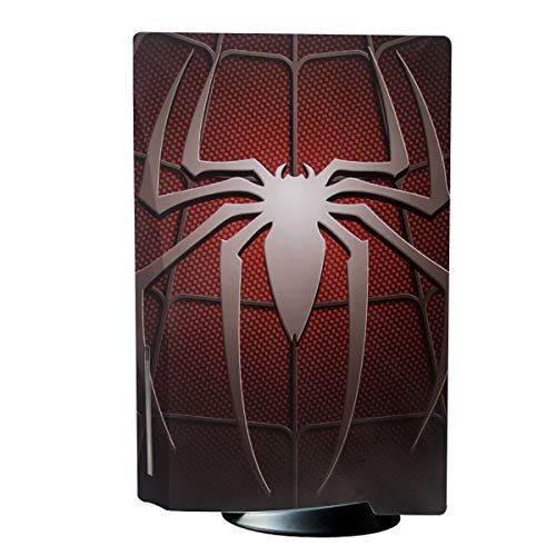 PS5 Skin for Console and Controller Skin Vinyl Sticker Decal Cover for Playstation 5 Console and Controllers - Compatible with Playstation 5 Digital Edition - Spiderman - Thumbnail 2