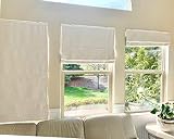 Ikiriska Custom Roman Shades. Any Size Our Fabric with Blackout or Cotton Lining. Match Our Custom C