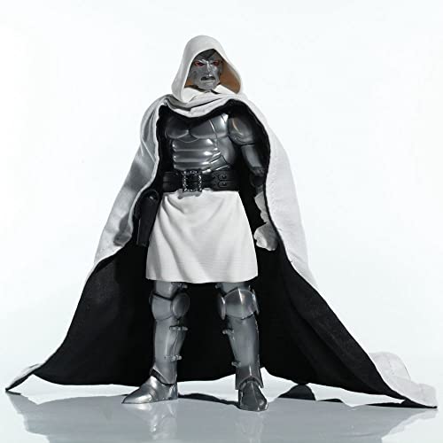 Custom Cape for Marvel Legends God Emperor Doom (White+Black)
