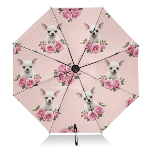 Parapluie de voyage haut de gamme GAIREG coupe-vent à ouverture automatique