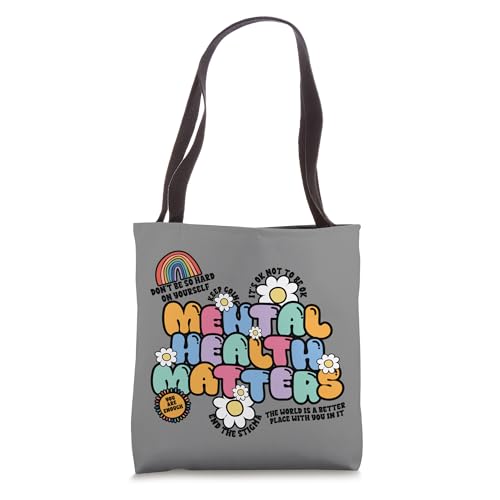 Bolsa Tote Mental Health Matters Conciencia Salud Mental miniatura 1