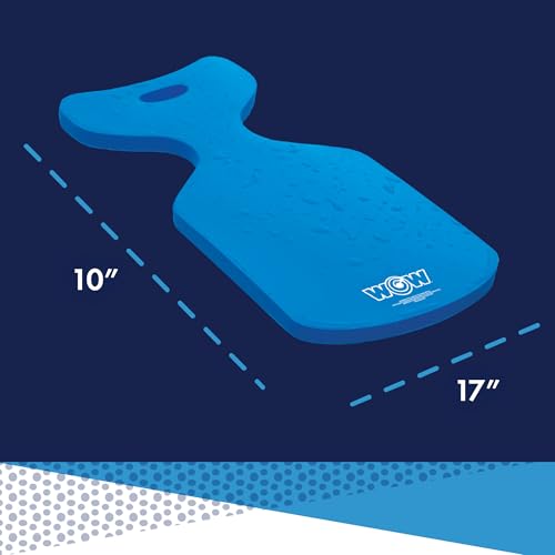 Image of WOW Sports Foam Water Saddle Float - Whale Tail - Soft Vinyl-Coated - Hands-Free Pool Seat - for Kids & Adults