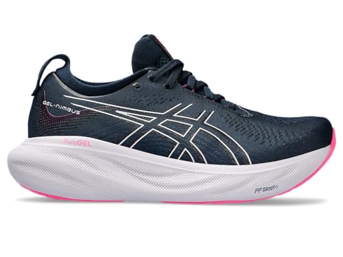 ASICS Damen Gel Nimbus 25 Sneaker, Französisches Blau, Flieder, 40 EU...