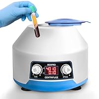 6x15ml PRP Zentrifuge mit LCD-Bildschirm, 4000 U/min Tischzentrifuge, 100min Limit, 1953xg, für Blut, Plasma, medizinische Praxis-220V