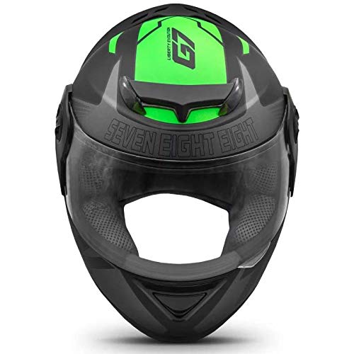 Pro Tork Capacete Evolution G7 60 Preto/Verde