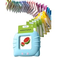 510 Words, Talking Flash Cards for Toddler 1 2 3 4 Year Olds, Language Learning Tools, Pocket Speech Therapy Tools, Autism Aids, Montessori Tools with 31 Themes, Children's Sensory Educational Tools