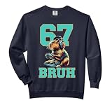 Funny Six Seven 67 Capybara Video Game Boys Gamer Gifts Comfort Colors Adult Sweatshirt