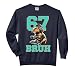 Funny Six Seven 67 Capybara Video Game Boys Gamer Gifts Comfort Colors Adult Sweatshirt