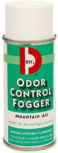 Big D Odour Control Fogger Bomb 5oz - Mountain Air Scent - Air Freshener - Odour Eliminator