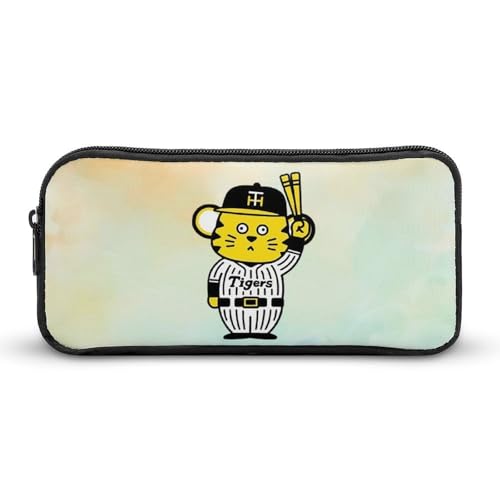 阪神 リーグ 優勝記念 タイガース文具ケース ペンケース 収納グッズ 筆箱 ペンバッグ 筆入れ 多機能 学用品収納 大容量軽量 伸縮性が良く、繰り返し使用可能 傷防止 防汚 掃除が簡単 いろいろな文房具を収納 オフィス小物 コスメバッグとして 男女兼用 携
