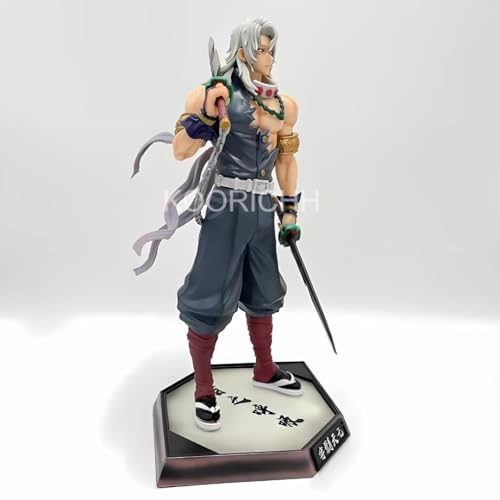 Image of Demon Slayer Tengen Uzui Action Figure 30 cm | | Kimetsu No Yaiba Anime Collectible Statue | Premium PVC Action Toy for Display, Shelf Display, Room Decor & Anime Lovers Gift |