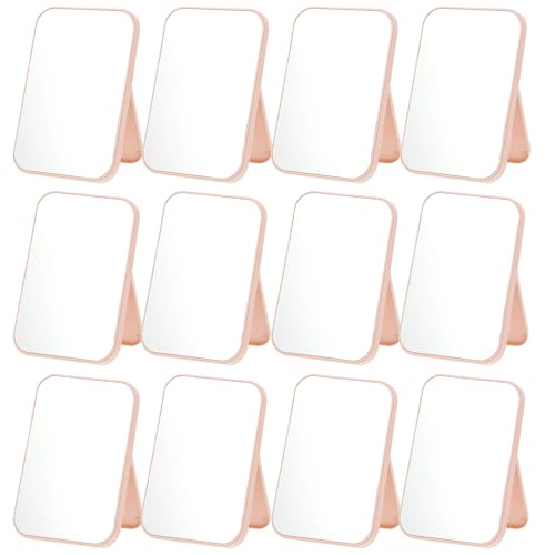 Rainmae 12 espejos de maquillaje para fiesta spa rosa miniatura 1