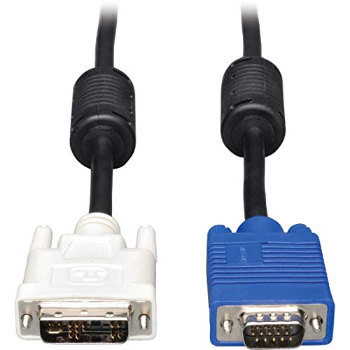 Cable DVI a VGA Tripp Lite de 6 pies con coaxial RGB P556-006 para monitor antiguo