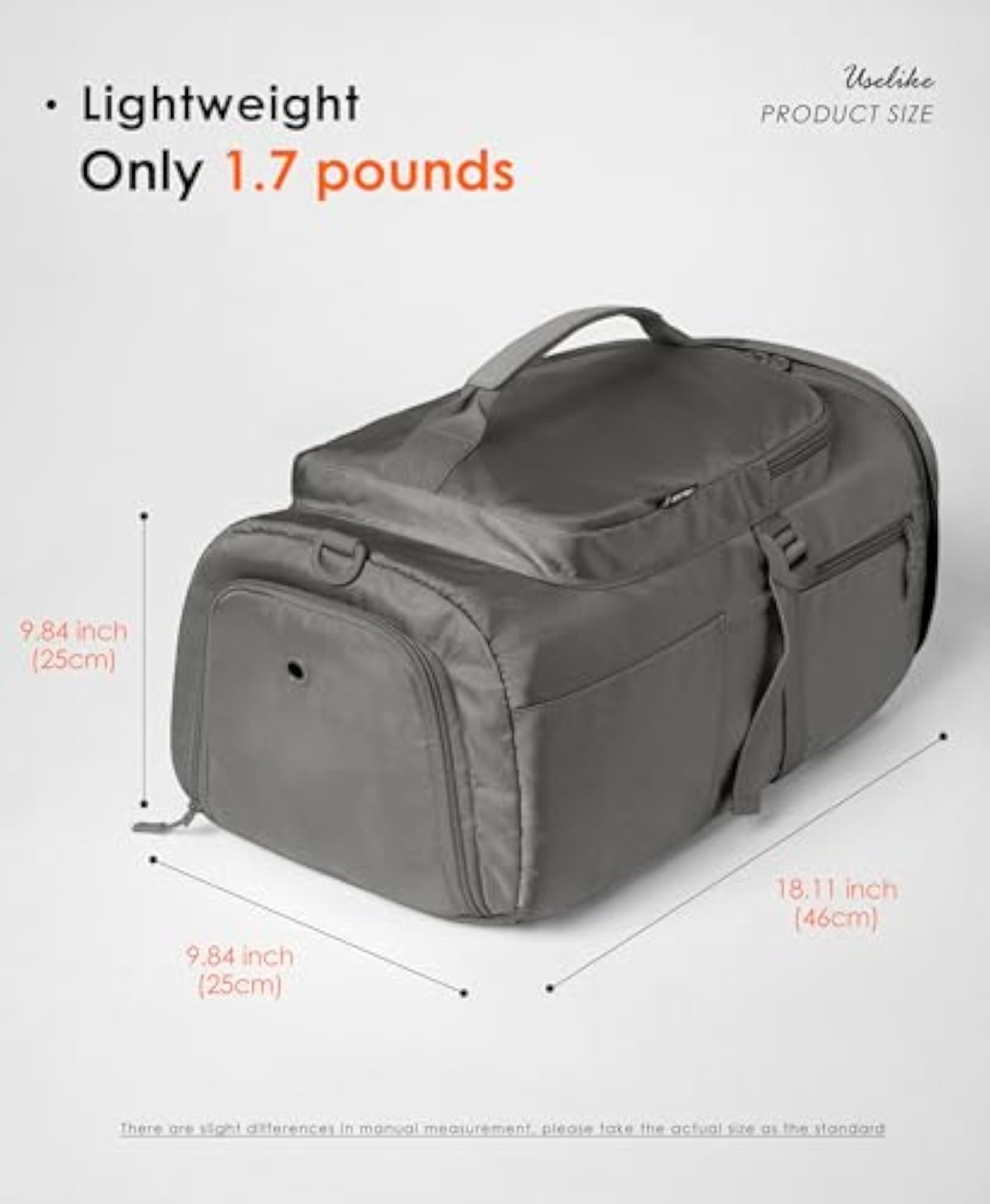 Gym Bag for Women with Shoe Compartment