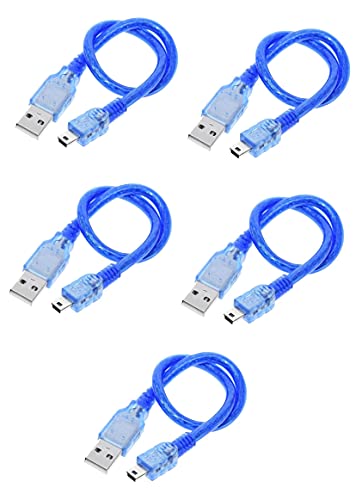 Image of INVENTO 5pcs 30cm 0.3mtr Long MINI USB Cable for Controller Board B8R4