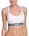 Produktbild Nike Pro Indy Logo Back Bra Sport BH, Damen L weiß (White/Pure Platinum/Cool Grey/Cool Grey)