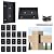 Muzata 40Pcs Deck Railing Brackets Connectors Rail Support Kit for 2x4(1.5"×3.5") Railing with 246pcs Screws Wooden Fance Handrail Wood Railing System Cable Railing Baluster Railing, WT11