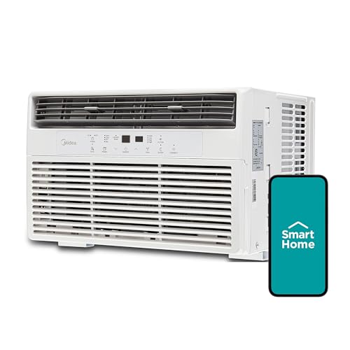 La mejor selección de Clima de Ventana Walmart de esta semana. 41 MIDEA Aire Acondicionado de ventana inteligente de 8000 BTU y 115 V con control remoto Comfort Sense, hasta 32.5 m² - MAW08S1DWWT (Reacondicionado)