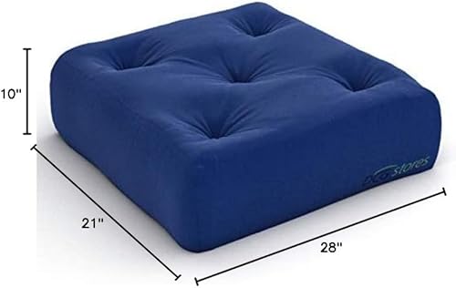 Miniatura 136 de Nirvana Futons Colchón de futón extra grueso de alta calidad de 10 pulgadas, sarga caqui, fabricado en Estados Unidos Caqui (Khaki Twill),Negro