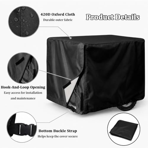 Cubierta para Generador Inmesol AK-500 AK-650 AH-500 E Impermeable 6