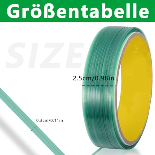 Tyafzzn 10M Knifeless Tape, Schneideband, Messerloses Klebeband mit Abstreifer, Folien Klebeband, Autoaufkleber Band, Schneideband Folierung für Autofolierung, Vinylfolie, Schnittlinie, Nadelstreifen