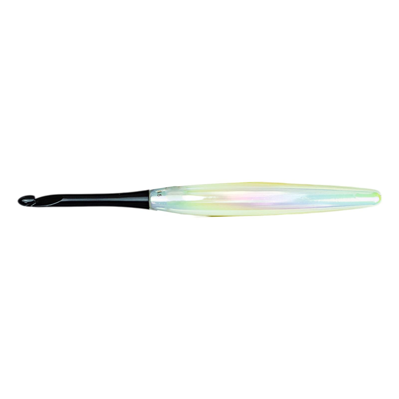Tsophreniq Aluminium Crochet Hook with Ergonomic Acrylic Handle for Sweater Scarves Blankets Knitting Crocheting Yarn Craft Project Acrylic Handle Aluminum Crochet Hook