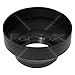 Fotodiox Lens Hood, 49mm 3-Section Rubber Lens Hood