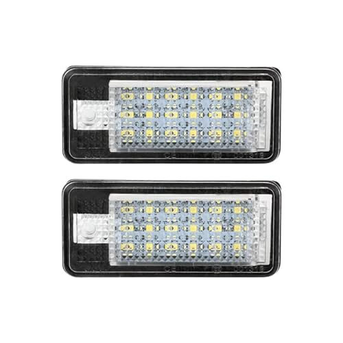 Lámpara luz placa matrícula LED Audi A3 A4 B6 Q7 soluciona bombilla trasera fundida
